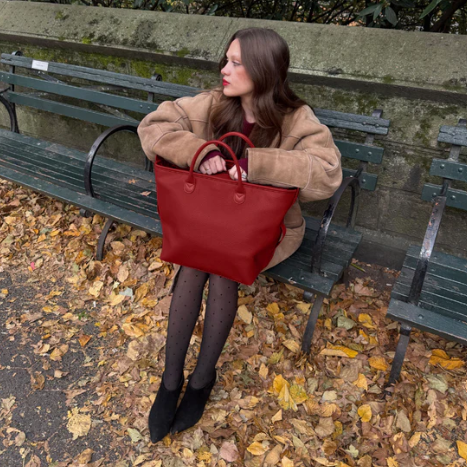 The Vegan Leather Go-Tote