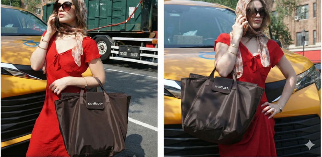 The Nylon Zip-All Tote