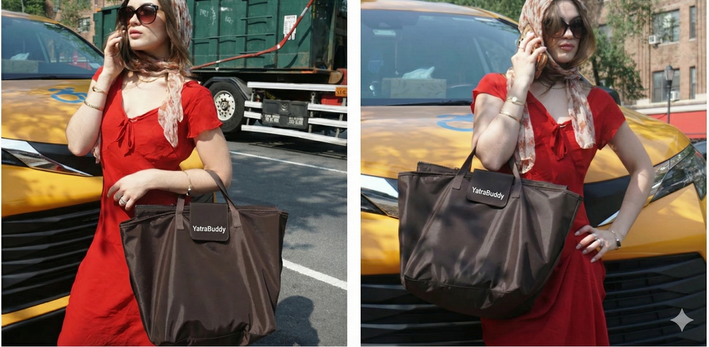 The Nylon Zip-All Tote